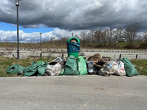 Müllsammler "Sauber macht lustig" 2023 