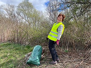 Müllsammler "Sauber macht lustig" 2023 