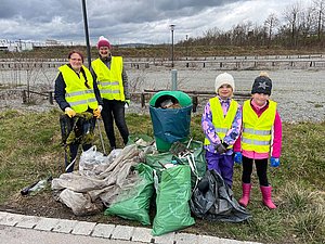 Müllsammler "Sauber macht lustig" 2023 