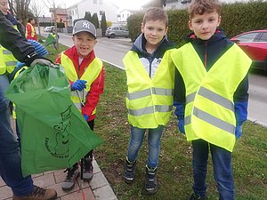 Müllsammler "Sauber macht lustig" 2023