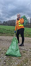 Müllsammler bei "Sauber macht lustig" 2023
