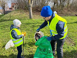 Müllsammler "Sauber macht lustig" 2023 