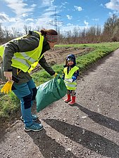 Müllsammler bei "Sauber macht lustig" 2023