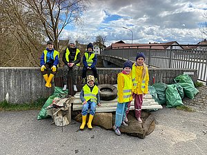 Müllsammler bei "Sauber macht lustig" 2023