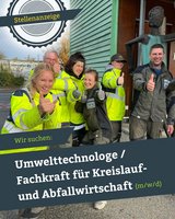 Stellenanzeige Umwelttechnologie