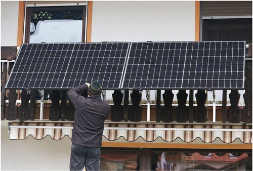 PV-Modul für Balkonkraftwerk