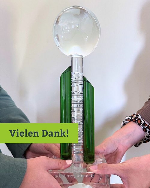Klimaschutzpreis - Glaspokal