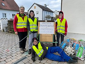 Müllsammler "Sauber macht lustig" 2023 
