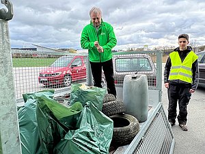 Müllsammler "Sauber macht lustig" 2023 