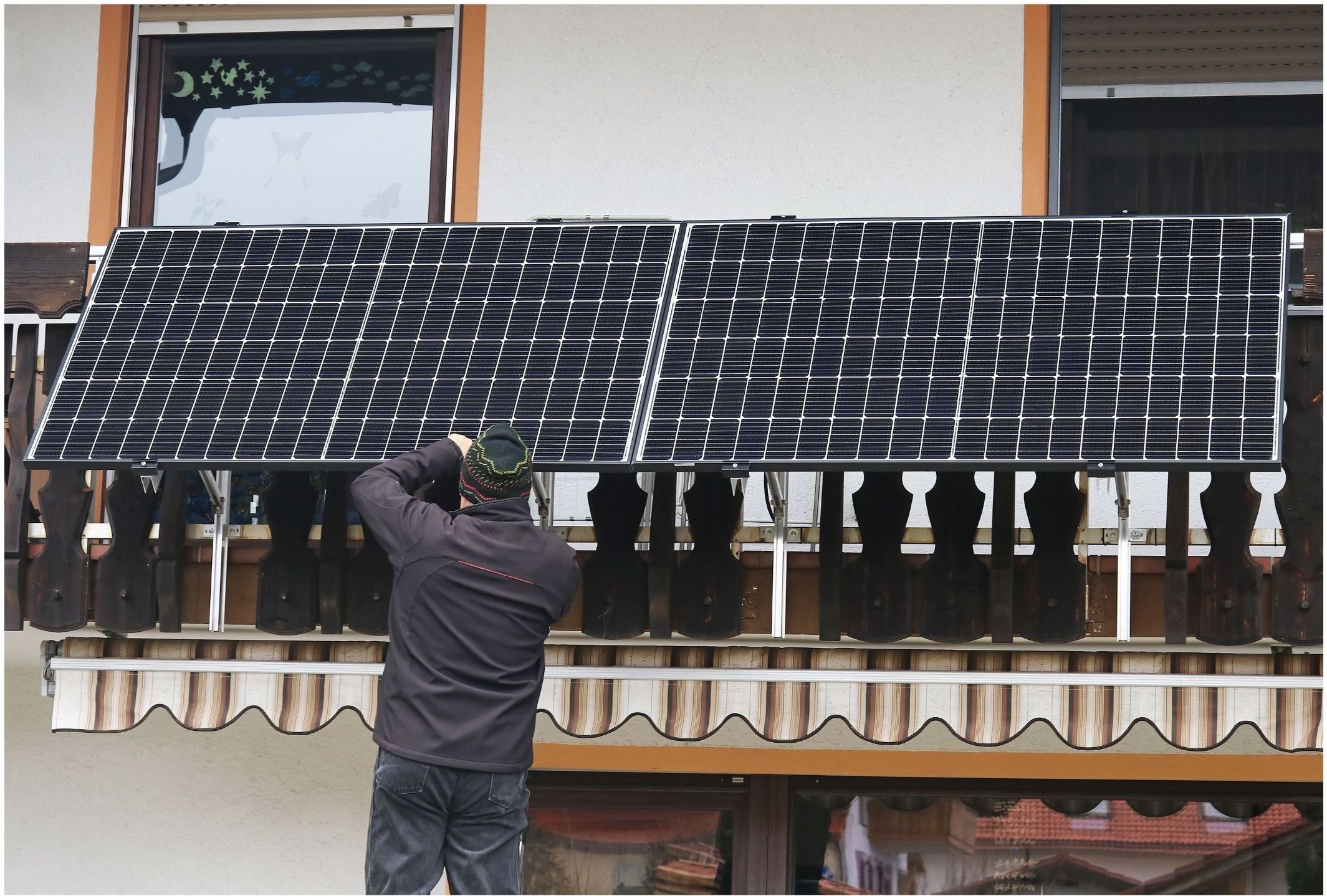 PV-Modul für Balkonkraftwerk
